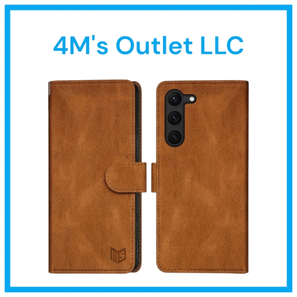 Brown Leather Phone Case S23